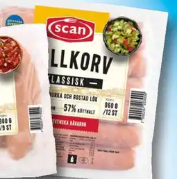 Extra Mjällby Stormarknad Tjock grillkorv erbjuda