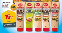 Extra Mjällby Stormarknad KAVLI Dressingar erbjuda