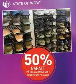 EKO På hela sortimentet från state of wow erbjuda