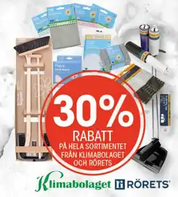 EKO Hela sortimentet från klimabolaget och rörets erbjuda