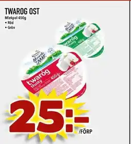 Din Mat Mlekpol Twarog ost erbjuda