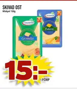 Din Mat Mlekpol Skivad ost erbjuda