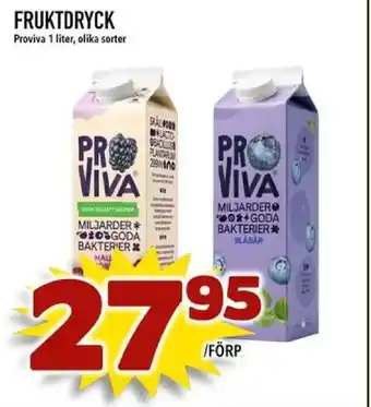 Din Mat PROVIVA Fruktdryck erbjuda