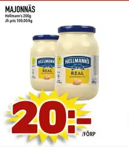 Din Mat HELLMANN'S Majonnäs erbjuda