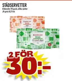 Din Mat ELDORADO Städservetter erbjuda