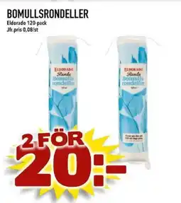 Din Mat ELDORADO Bomullsrondeller erbjuda