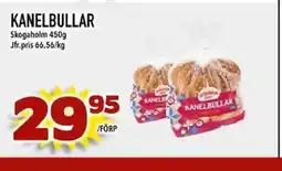 Din Mat Skogaholm Kanelbullar erbjuda