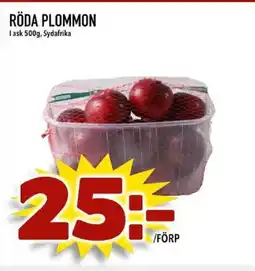 Din Mat Röda plommon erbjuda