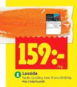 ICA Kvantum Laxsida erbjuda