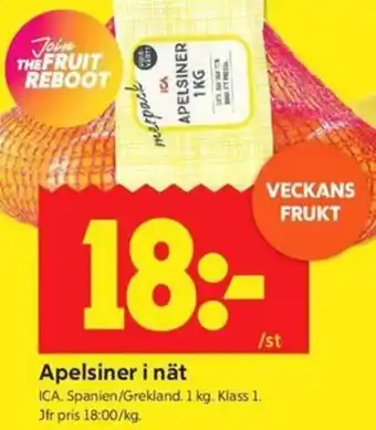 ICA Apelsiner i nät