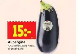 ICA Kvantum Aubergine erbjuda