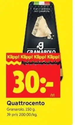 ICA Kvantum Granarolo Quattrocento erbjuda