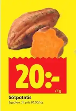 ICA Kvantum Sötpotatis erbjuda