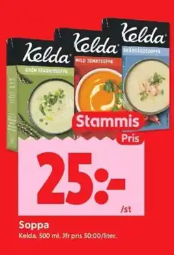 ICA Kvantum Kelda Soppa erbjuda