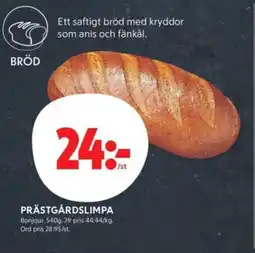 ICA Kvantum Prästgårdslimpa erbjuda