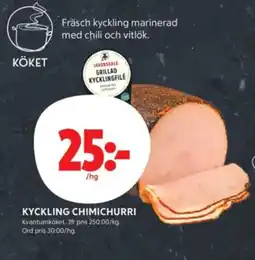 ICA Kvantum Kyckling chimichurri erbjuda