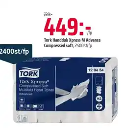 Office Depot Tork Handduk Xpress M Advance Compressed soft erbjuda