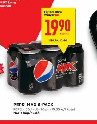 Pepsi Max Läskedryck