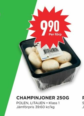 Willys Hemma Champinjoner erbjuda