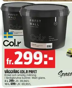 Bauhaus VÄGGFÄRG COL.R PRFCT erbjuda