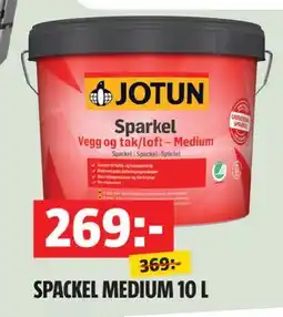 Bauhaus SPACKEL MEDIUM 10 L erbjuda