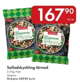 Snabbgross Gastrino Salladskyckling tärnad erbjuda