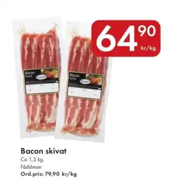 Snabbgross Bacon skivat erbjuda