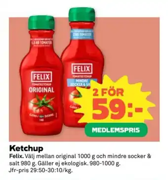 FELIX Ketchup