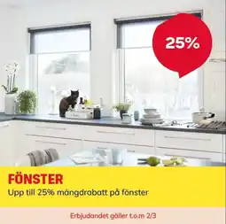 Byggmax Fönster erbjuda