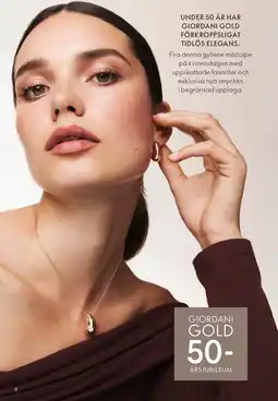 Oriflame Giordani gold erbjuda
