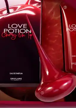 Oriflame LOVE POTION CHERRY ON TOP Eau de parfum erbjuda
