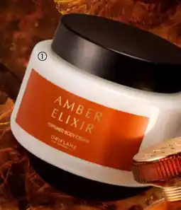 Oriflame AMBER ELIXIR Perfumed body cream erbjuda