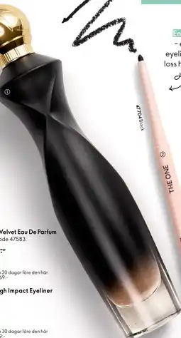 Oriflame Divine dark velvet eau de parfum erbjuda