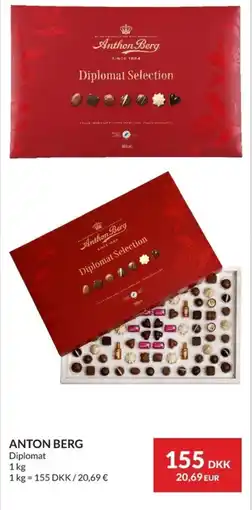 Nielsen Discount Anthon berg erbjuda