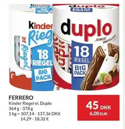 Nielsen Discount Ferrero erbjuda