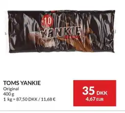 Nielsen Discount Toms yankie erbjuda