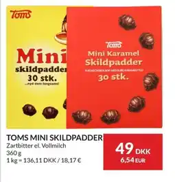 Nielsen Discount TOMS Mini skildpadder erbjuda
