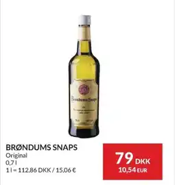 Nielsen Discount Brøndums snaps erbjuda