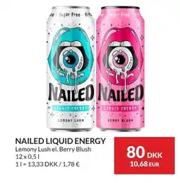 Nielsen Discount NAILED Liquid energy erbjuda