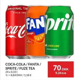 Nielsen Discount Coca-cola / fanta / sprite / fuze tea erbjuda