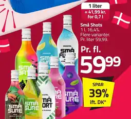 Fleggaard Små shots erbjuda