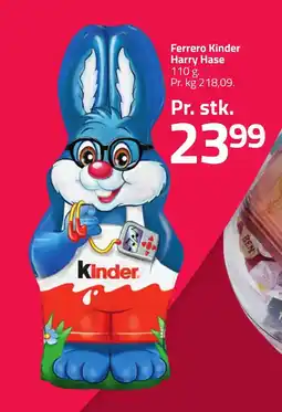 Fleggaard Ferrero kinder harry hase erbjuda