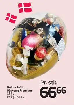 Fleggaard Hulten fyldt påskeæg premium erbjuda