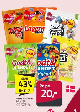 Fleggaard MALACO Maxi poser erbjuda