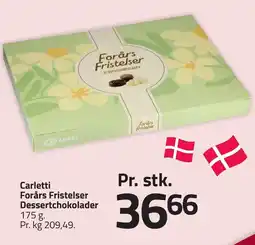 Fleggaard CARLETTI Forårs fristelser dessertchokolader erbjuda