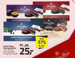 Fleggaard ANTHON BERG Marcipantærter erbjuda