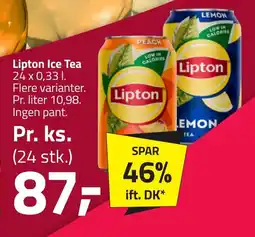 Fleggaard LIPTON Ice tea erbjuda
