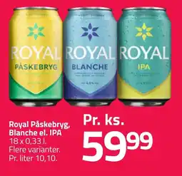 Fleggaard ROYAL Påskebryg, blanche el. ipa erbjuda