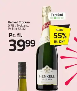 Fleggaard HENKELL Trocken erbjuda