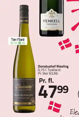 Fleggaard DONATUSHOF Riesling erbjuda